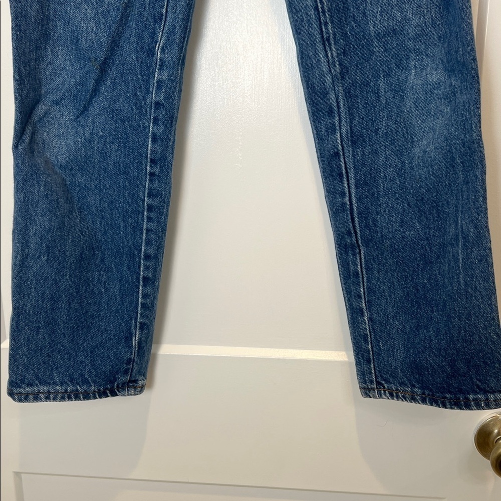 Chic vintage Blue Straight Leg Jeans size 7. In great condition! - Picture 3 of 8